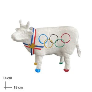 Vache décorative jeux olympiques
