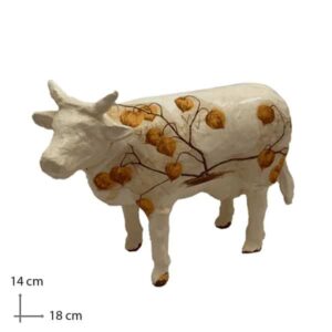 vache décorative coqueret