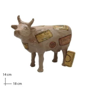 Vache décorée la VitiCOWle