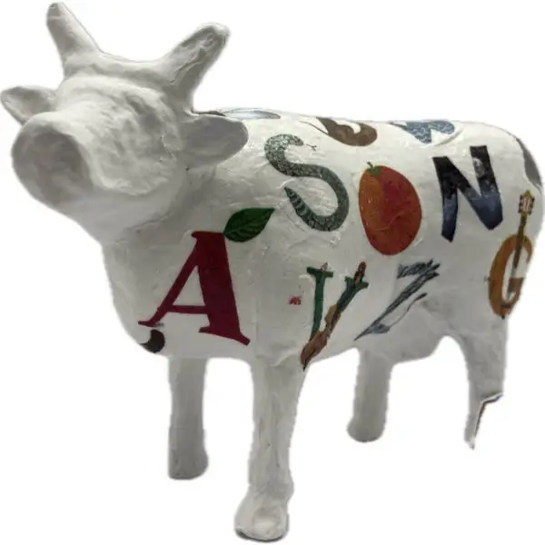 Vache décorative l'ECOWlière