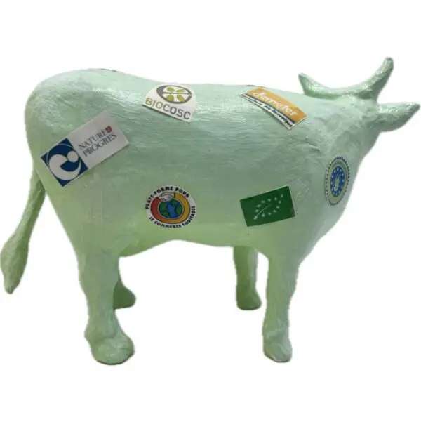 Vache décorative l'ECOWlo