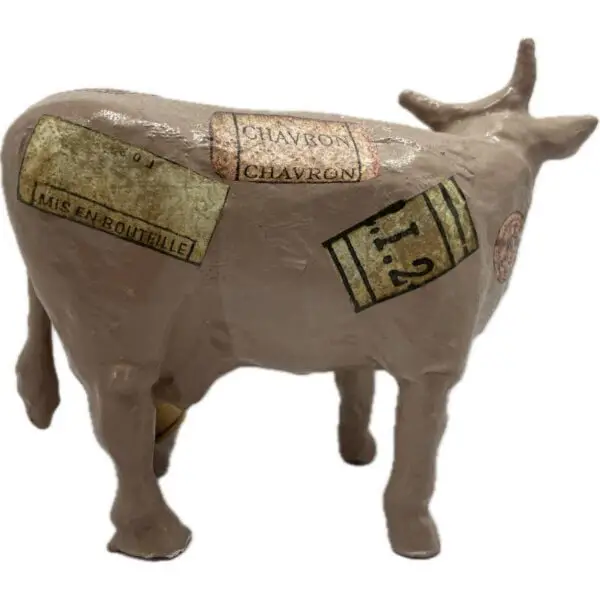 Vache décorée la VitiCOWle