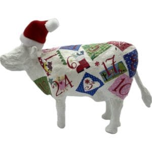 Vache décorative la COW de l'Avent