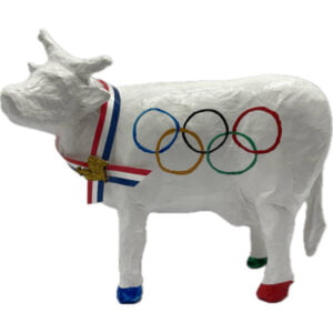 Vache décorative La COWlympique