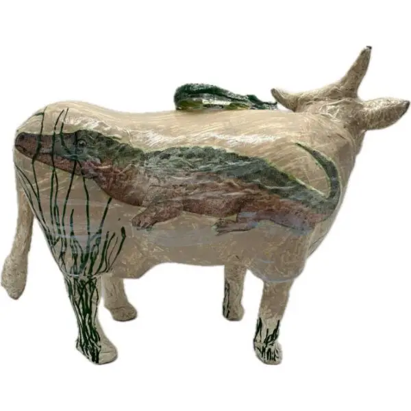 Vache décorative la CroCOWdile