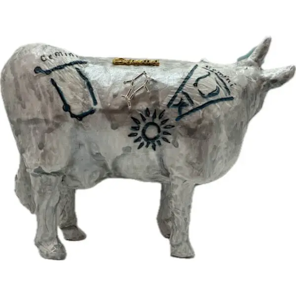 Vache décorative l'HorosCOWpe - Gémeaux
