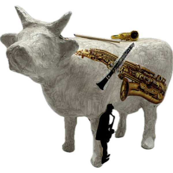 Vache décorative la PiCOWlo Saxo