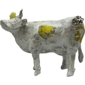 Vache décorative l'HorosCOWpe - Lion
