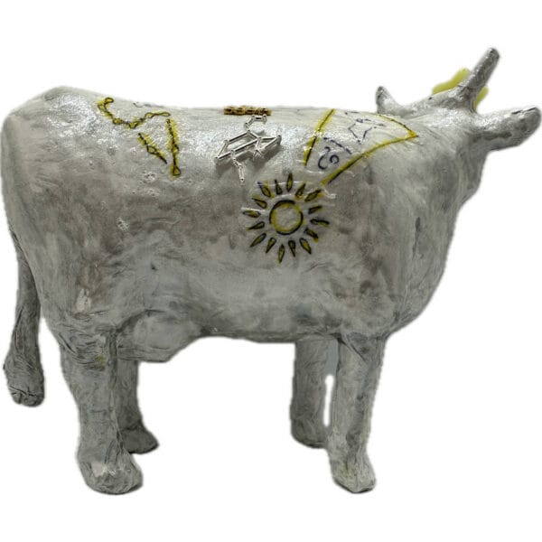 Vache décorative l'HorosCOWpe - Lion