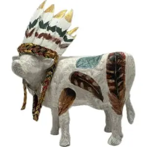 Vache décorative la COWmanche