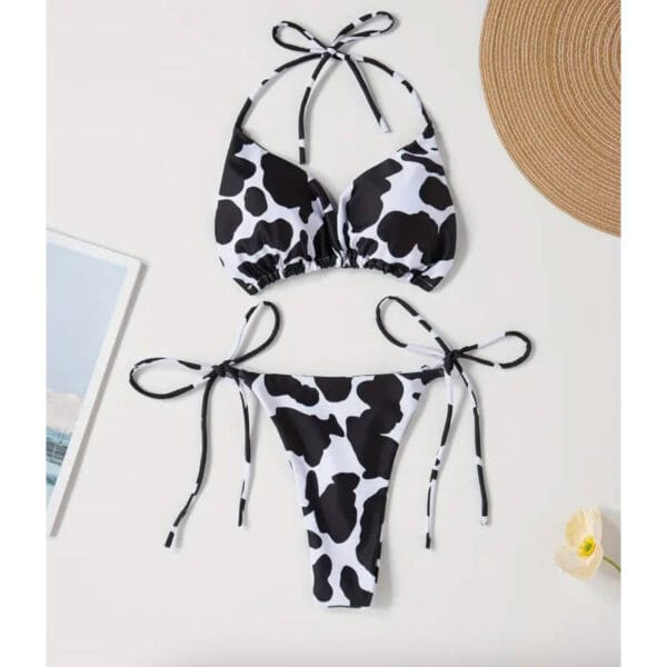 Bikini imprimé Vache pour Elle