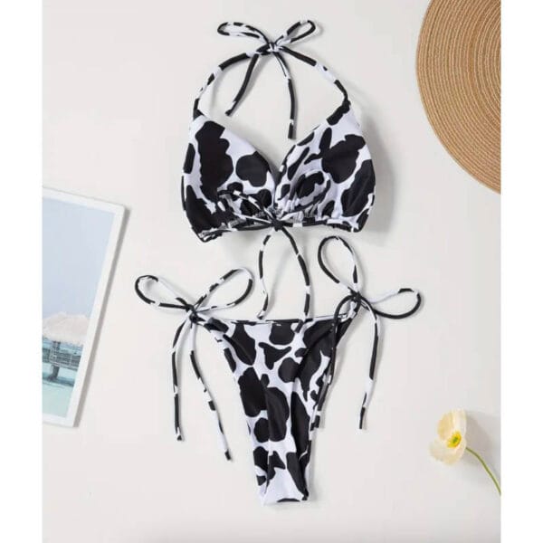 Bikini imprimé Vache pour Elle