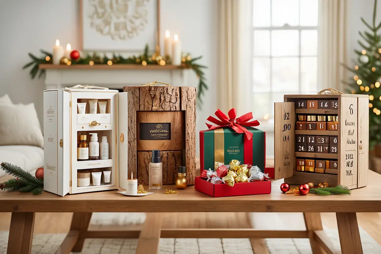 Collection variée de calendriers de l'Avent