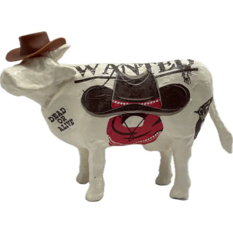 Vache décorative la COWboy - Vaches et Compagnie