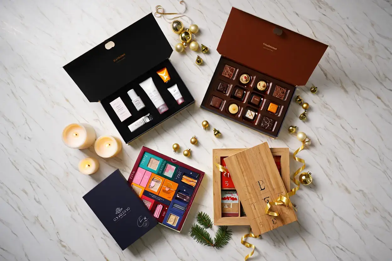 Comparaison de différents types de calendriers de l'avent