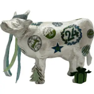 Vache décorative la COW de l'Avent
