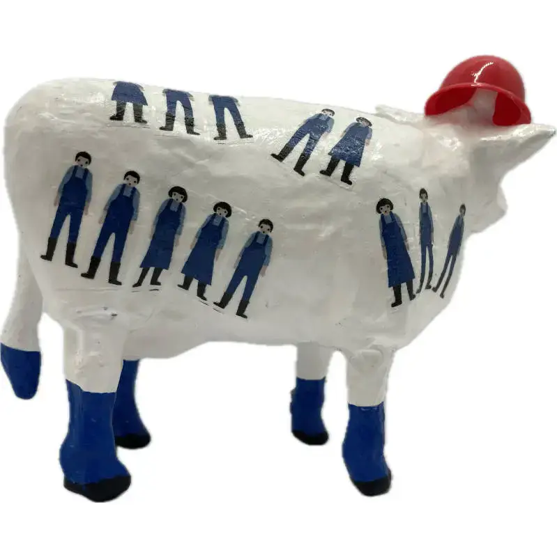 Vache décorative la BriCOWleuse - Vaches et Compagnie