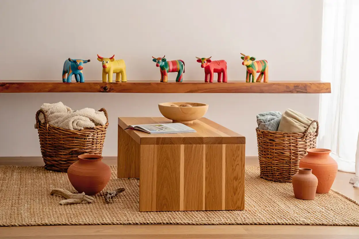 Matériaux naturels décoration authentique