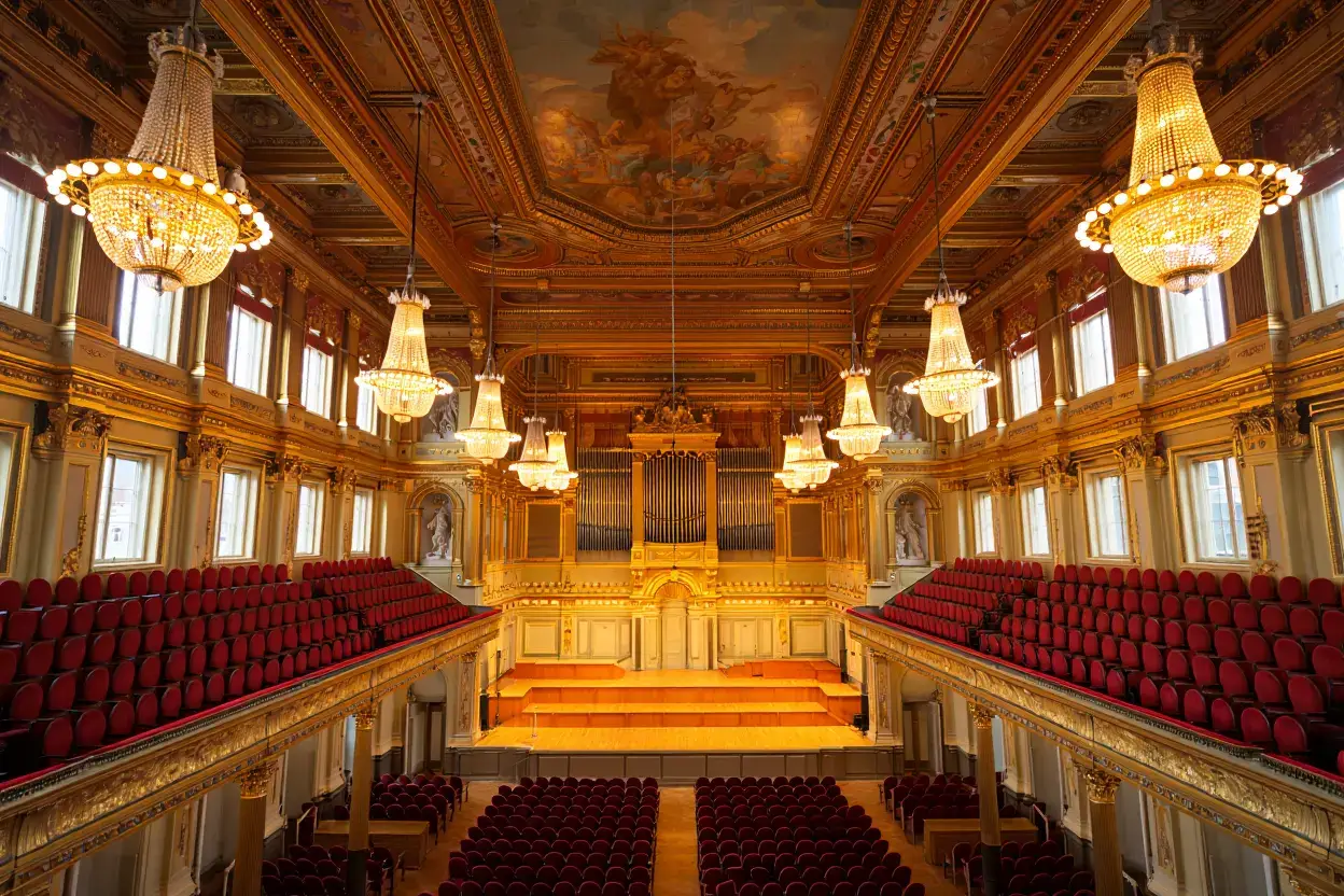 Salle dorée du Musikverein de Vienne