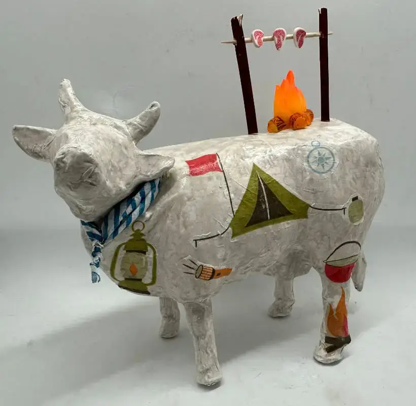 Vache décorative la COWlonie de Vacances - Vaches et Compagnie