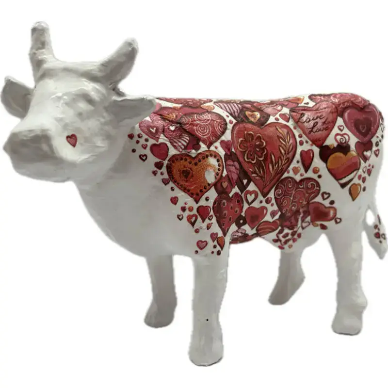 Vache décorative la Cowte d'Amour - Vaches et Compagnie