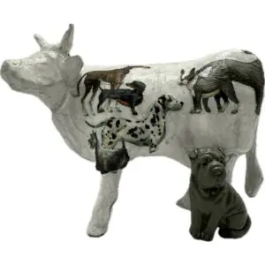 Vache décorative la Cane COWrso