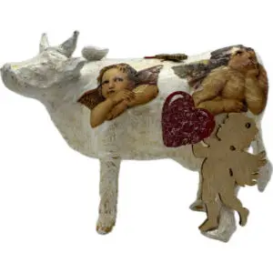 Vache décorative la COWmmissionnaire