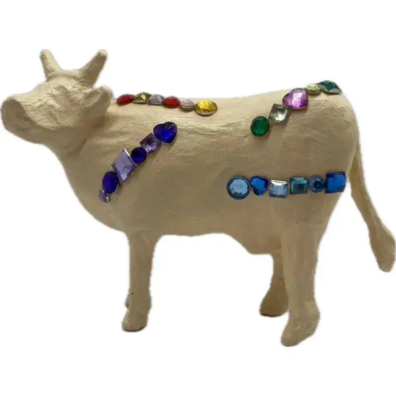 Vache décorative La COWllier de la Reine - Vaches et Compagnie