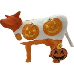 Vache décorative la BroCOWtte : le noir-blanc artisanal