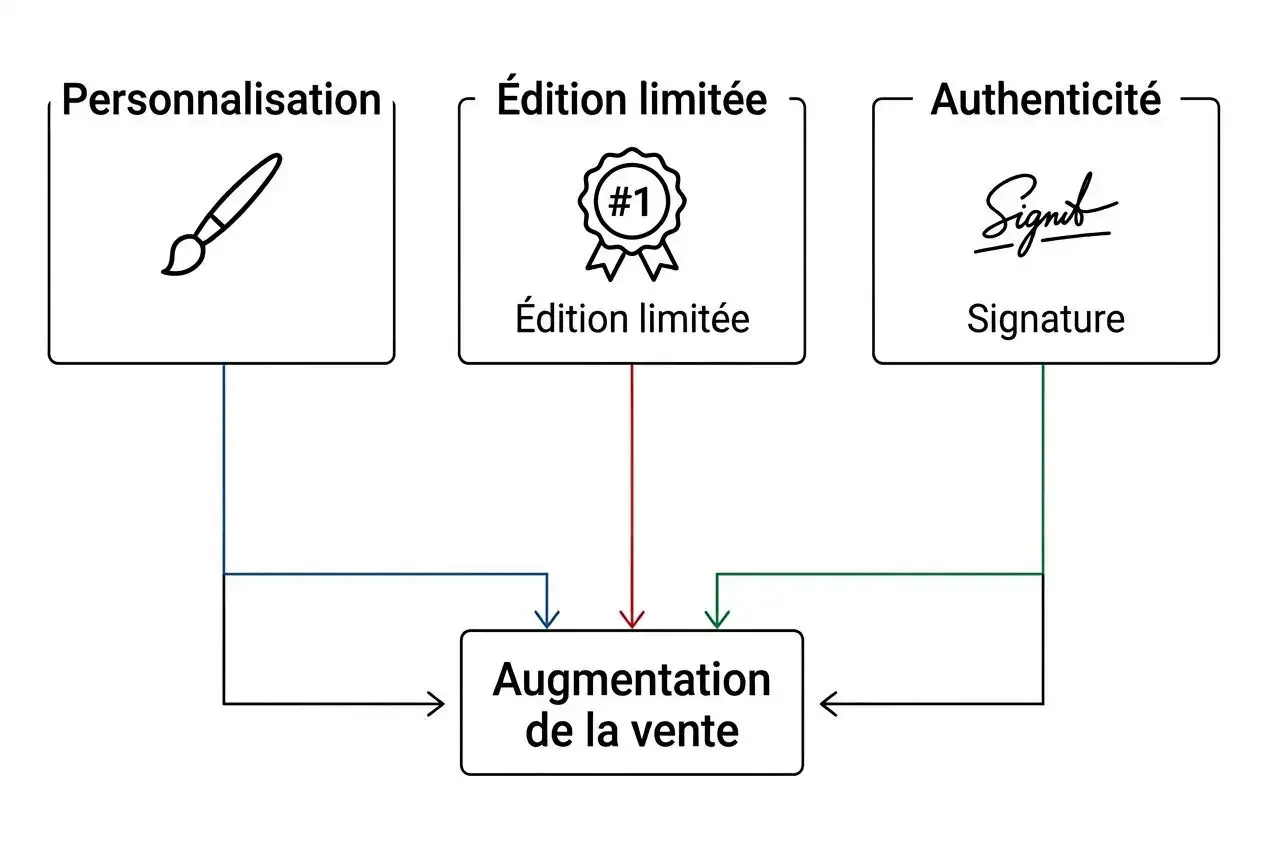 Stratégies d'augmentation de valeur des créations