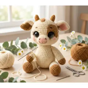 Kit Crochet Vachette assise
