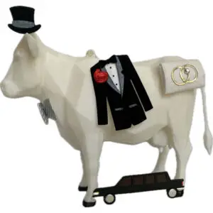 Vache décorative l'AcCOWlé